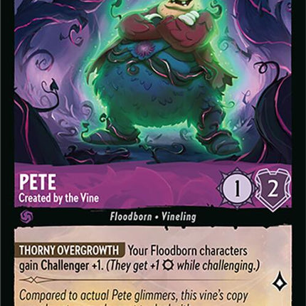 Pete - Created by the Vine (52/204) [Attack of the Vine!]