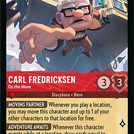 Carl Fredricksen - On the Move (113/204) [Attack of the Vine!]