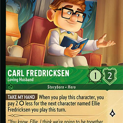 Carl Fredricksen - Loving Husband (Foil) (74/204) [Attack of the Vine!]