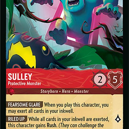 Sulley - Protective Monster (128/204) [Attack of the Vine!]