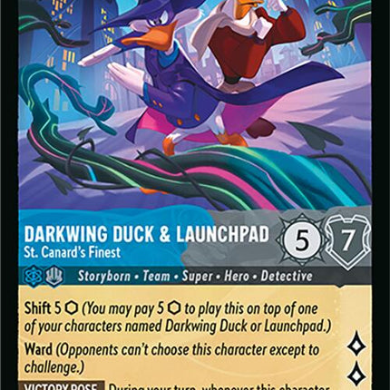 Darkwing Duck & Launchpad - St. Canard's Finest (165/204) [Attack of the Vine!]