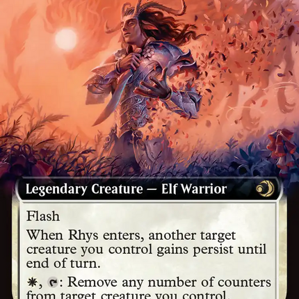 Rhys, the Evermore (Extended Art) [Lorwyn Eclipsed]