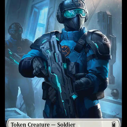 Villain // Soldier Double-Sided Token [Marvel Super Heroes Tokens]