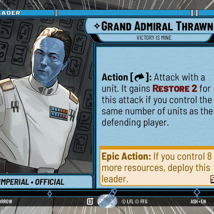 Grand Admiral Thrawn - Victory is Mine (268) (Hyperspace) (268) [Ashes of the Empire]