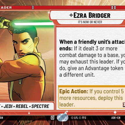 Ezra Bridger - It's Now or Never (277) (Hyperspace) (277) [Ashes of the Empire]