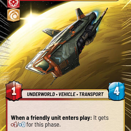 Outcast - Mercenary Starship (305) (Hyperspace) (305) [Ashes of the Empire]
