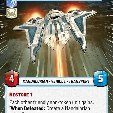 Bo-Katan's Gauntlet - Reinforce from Above (327) (Hyperspace) (327) [Ashes of the Empire]