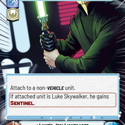 Luke's Jedi Lightsaber - Constructed by Hand (330) (Hyperspace) (330) [Ashes of the Empire]