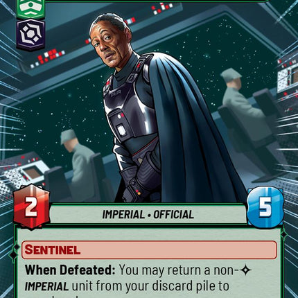 Moff Gideon - Remnant Commander (361) (Hyperspace) (361) [Ashes of the Empire]