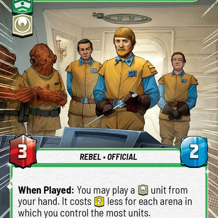 Crix Madine - Strike Team Strategist (372) (Hyperspace) (372) [Ashes of the Empire]