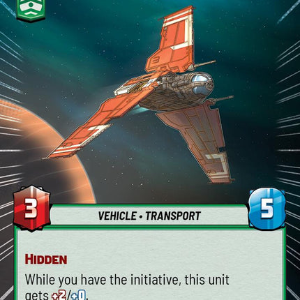Stolen Eta Shuttle (389) (Hyperspace) (389) [Ashes of the Empire]