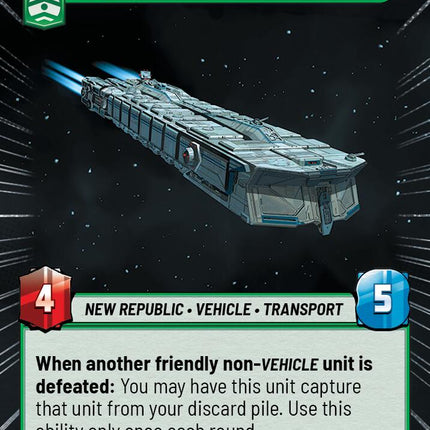 Bothan-5 - New Republic Prison Ship (392) (Hyperspace) (392) [Ashes of the Empire]