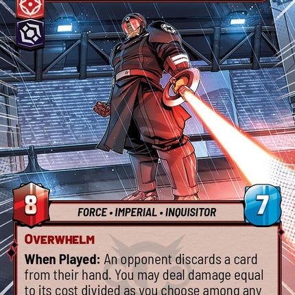 Ninth Sister - Hulking Inquisitor (412) (Hyperspace) (412) [Ashes of the Empire]
