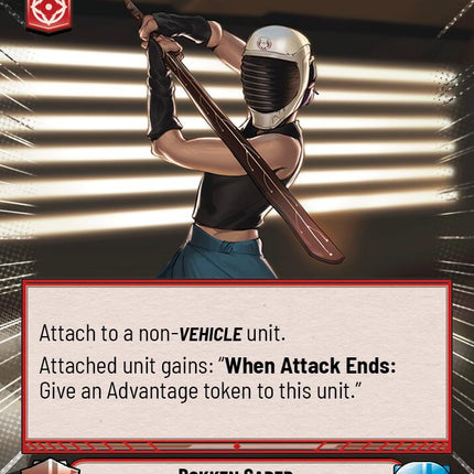 Bokken Saber (444) (Hyperspace) (444) [Ashes of the Empire]