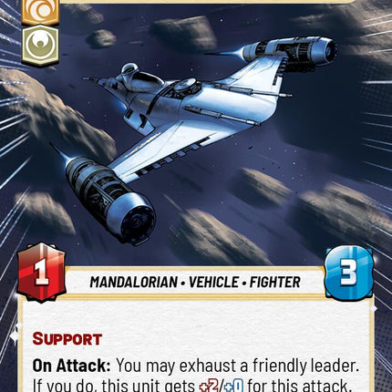 Mando's N-1 Starfighter - Faster than a Fathier (467) (Hyperspace) (467) [Ashes of the Empire]