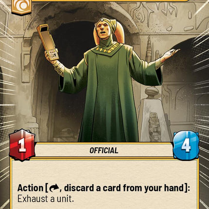 Mayor's Majordomo - No Problem Groveling (481) (Hyperspace) (481) [Ashes of the Empire]