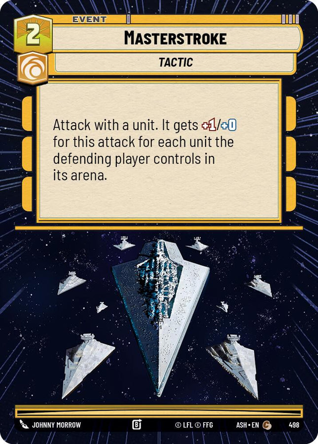 Masterstroke (498) (Hyperspace) (498) [Ashes of the Empire]