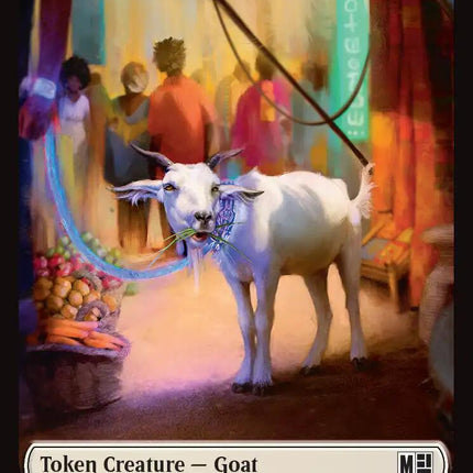 Goat // Construct Double-Sided Token [Marvel Super Heroes Commander Tokens]