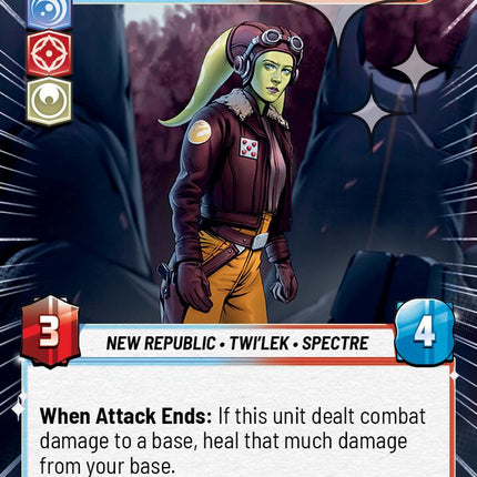 Hera Syndulla - Renegade General (533) (Hyperspace Foil) (533) [Ashes of the Empire]