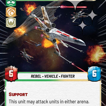 Red Leader - Strike the Reactor (539) (Hyperspace Foil) (539) [Ashes of the Empire]
