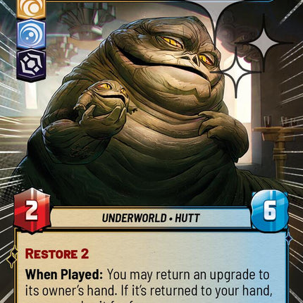 Jabba the Hutt - Eminence of Tatooine (544) (Hyperspace Foil) (544) [Ashes of the Empire]