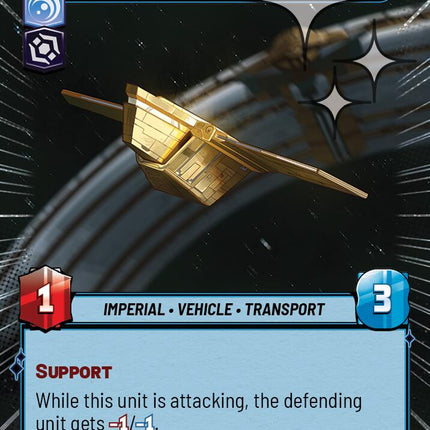 Scion Shuttle - At Morgan's Bidding (548) (Hyperspace Foil) (548) [Ashes of the Empire]