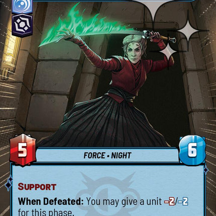 Morgan Elsbeth - Life Abandoned (552) (Hyperspace Foil) (552) [Ashes of the Empire]