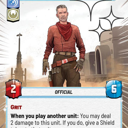 Cobb Vanth - Let Me Handle This (562) (Hyperspace Foil) (562) [Ashes of the Empire]
