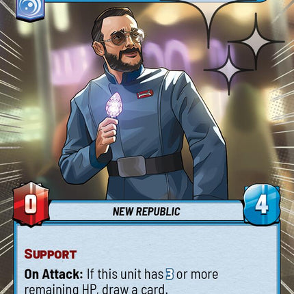 Doctor Pershing - Dedicated to Research (574) (Hyperspace Foil) (574) [Ashes of the Empire]
