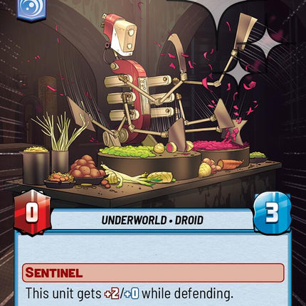 Palace Chef Droid (575) (Hyperspace Foil) (575) [Ashes of the Empire]