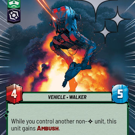 AT-ST Raider (600) (Hyperspace Foil) (600) [Ashes of the Empire]