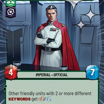 Gallius Rax - Counselor to the Empire (602) (Hyperspace Foil) (602) [Ashes of the Empire]