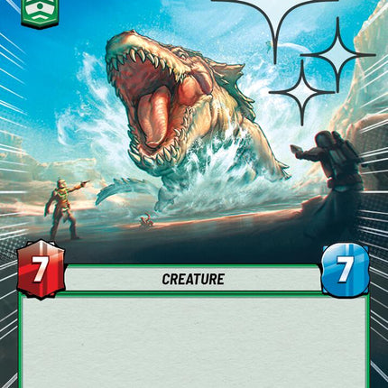 Dinosaur Turtle (633) (Hyperspace Foil) (633) [Ashes of the Empire]