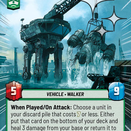 Trask Walker (635) (Hyperspace Foil) (635) [Ashes of the Empire]