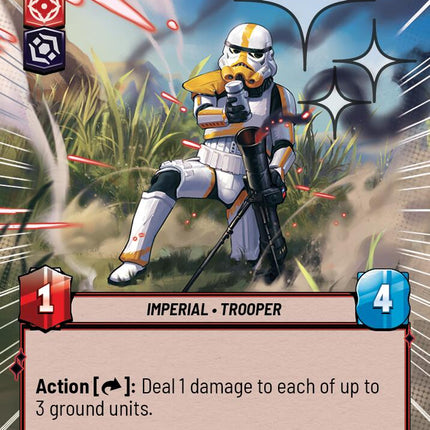Mortar Trooper (644) (Hyperspace Foil) (644) [Ashes of the Empire]