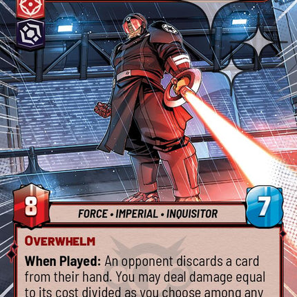Ninth Sister - Hulking Inquisitor (650) (Hyperspace Foil) (650) [Ashes of the Empire]
