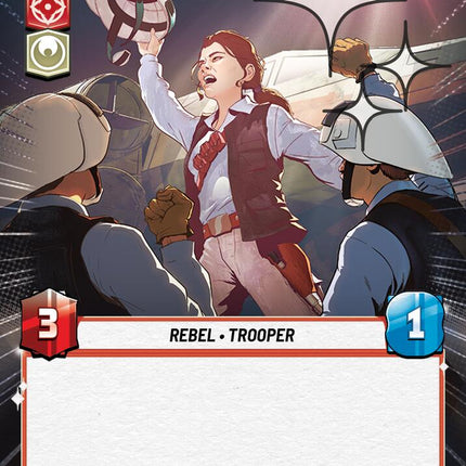 Inspired Recruit (654) (Hyperspace Foil) (654) [Ashes of the Empire]
