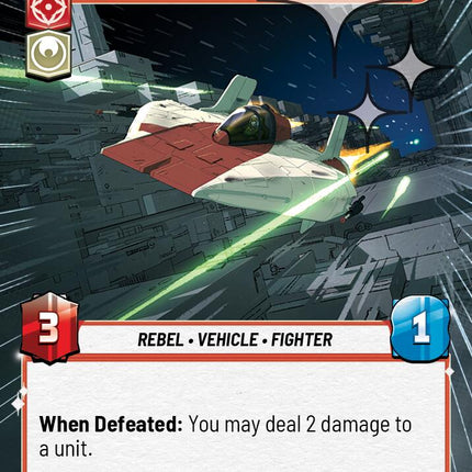 Green Leader - Crynyd's Sacrifice (655) (Hyperspace Foil) (655) [Ashes of the Empire]