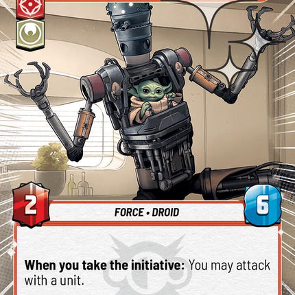 Grogu - Yes. Yes. Yes. (657) (Hyperspace Foil) (657) [Ashes of the Empire]