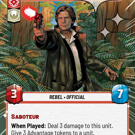 Han Solo - It'll Work (660) (Hyperspace Foil) (660) [Ashes of the Empire]