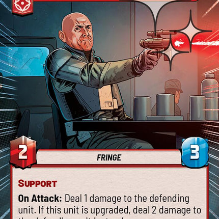 Migs Mayfeld - How About a Toast? (670) (Hyperspace Foil) (670) [Ashes of the Empire]
