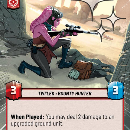 Desert Sharpshooter (672) (Hyperspace Foil) (672) [Ashes of the Empire]