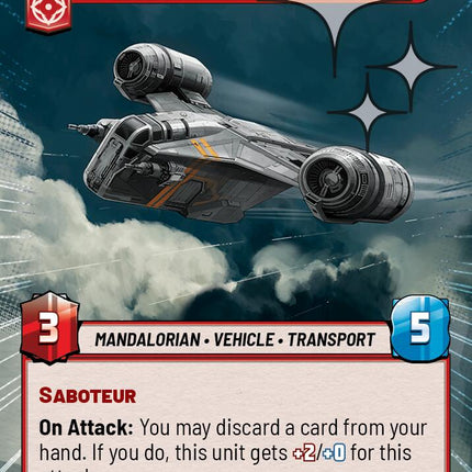 Razor Crest - Outfitted Armament (674) (Hyperspace Foil) (674) [Ashes of the Empire]