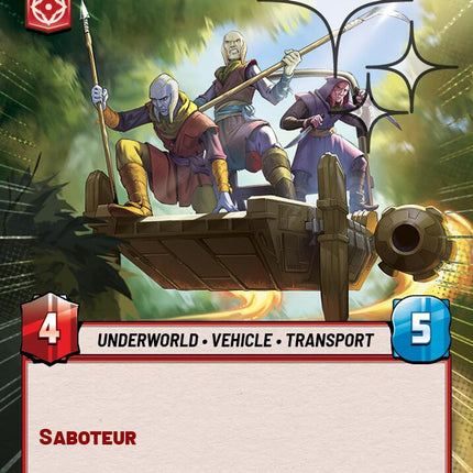 Shydopp Pirate Skiff (675) (Hyperspace Foil) (675) [Ashes of the Empire]