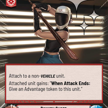 Bokken Saber (682) (Hyperspace Foil) (682) [Ashes of the Empire]
