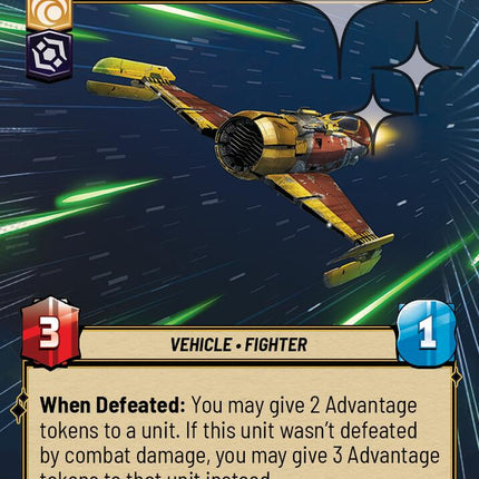 Shin Hati's Fiend Fighter - Compact and Agile (693) (Hyperspace Foil) (693) [Ashes of the Empire]