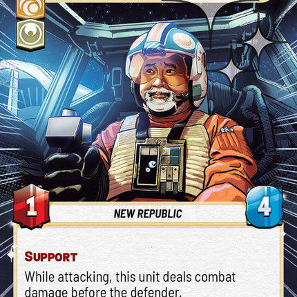 Carson Teva - There's Something Going On (704) (Hyperspace Foil) (704) [Ashes of the Empire]
