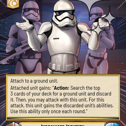 Improvised Identity (732) (Hyperspace Foil) (732) [Ashes of the Empire]