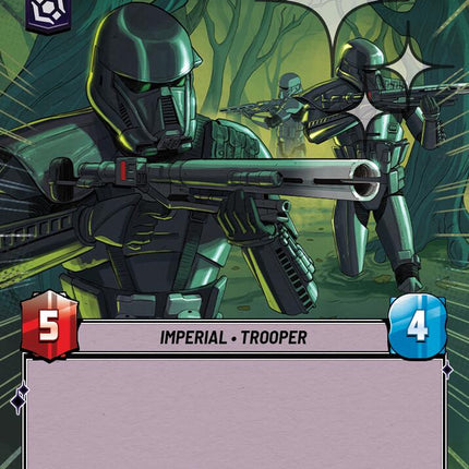 Death Trooper Squad (744) (Hyperspace Foil) (744) [Ashes of the Empire]
