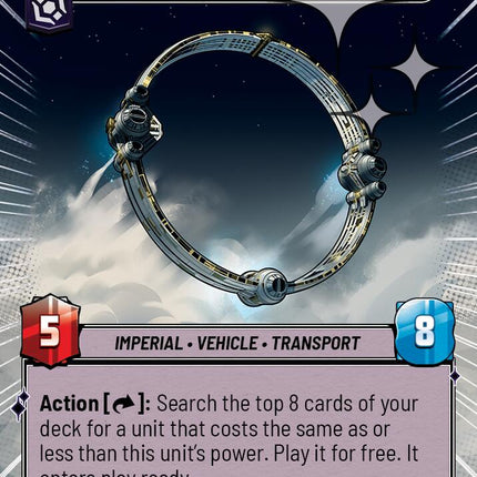 Eye of Sion - Delivered from Exile (747) (Hyperspace Foil) (747) [Ashes of the Empire]